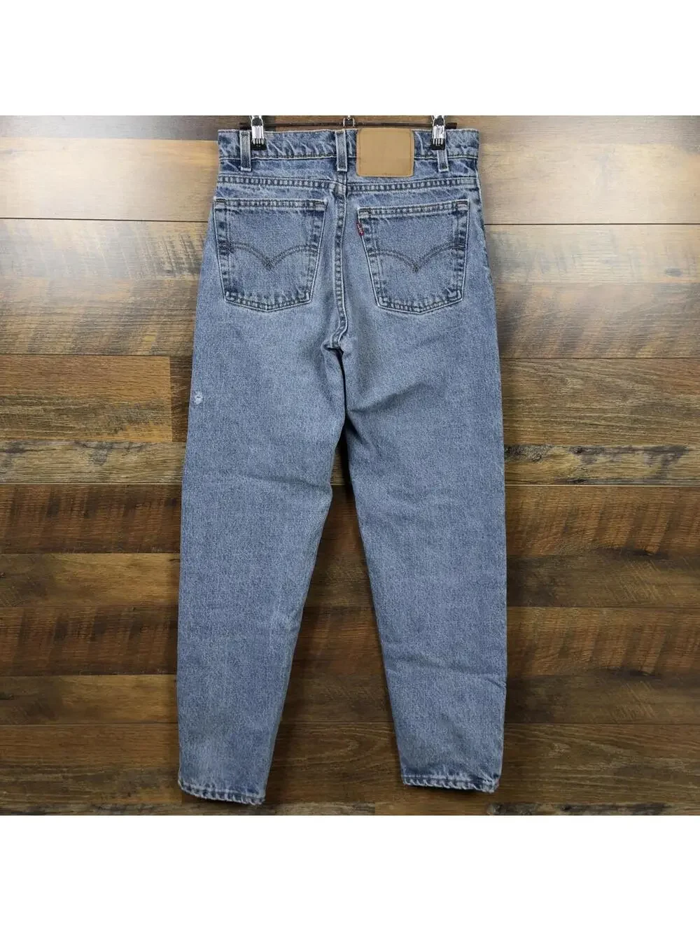 Vintage Levis 550 Relaxed Fit Tapered Jeans 29x30 Made in USA Distressed